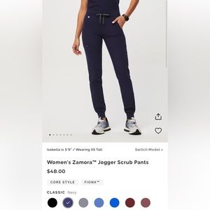 Figs S Navy Joggers